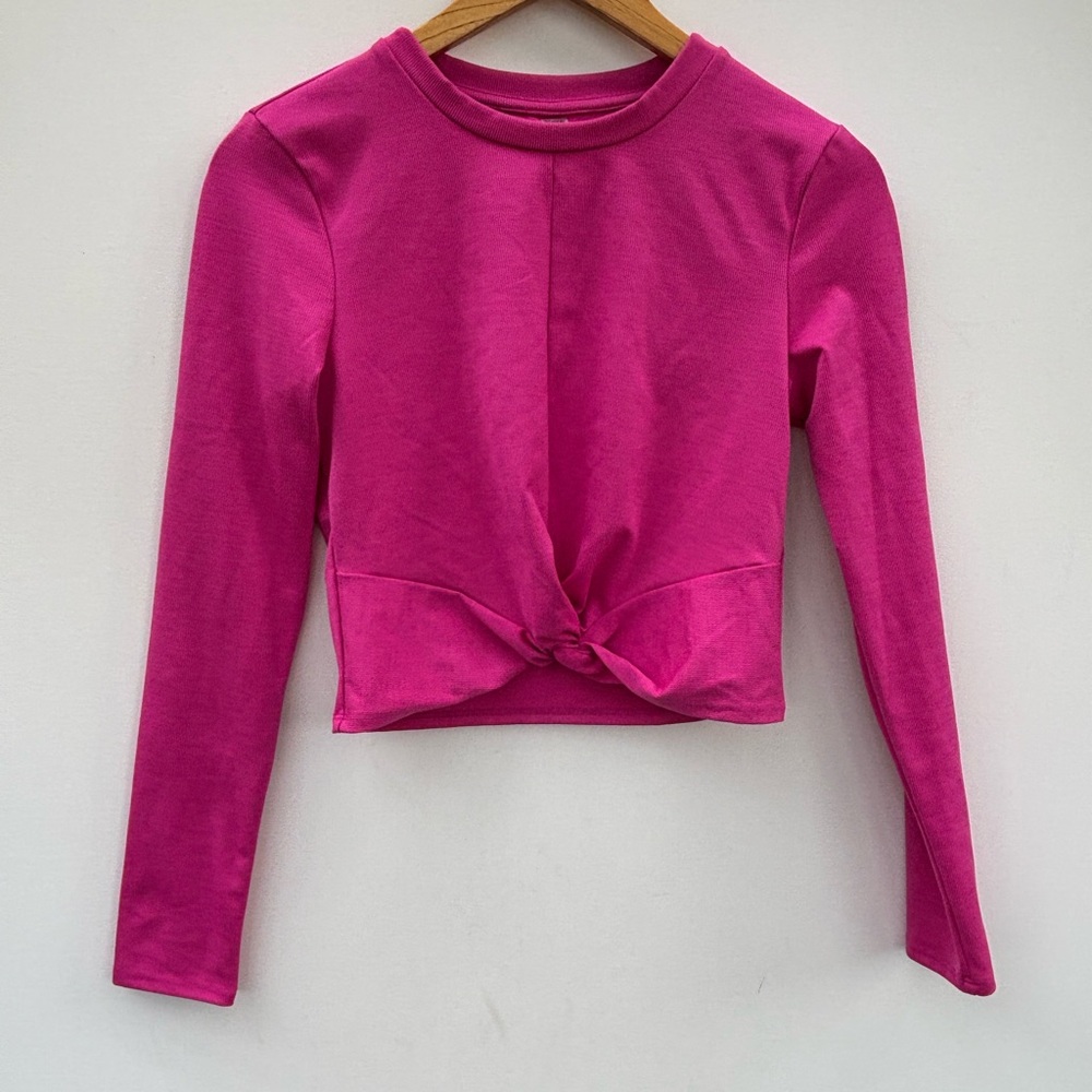Beyond Yoga Heather Rib Groove Crop